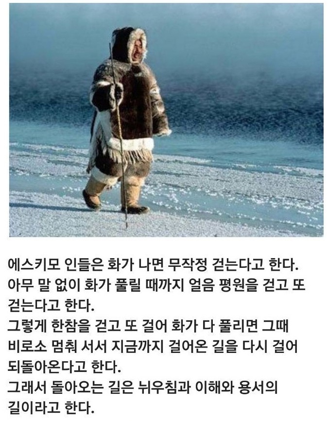 에스키모인들이 화푸는법.jpeg